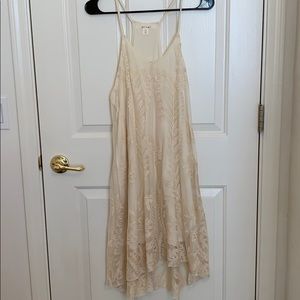 Miami- Cream Laced Dress